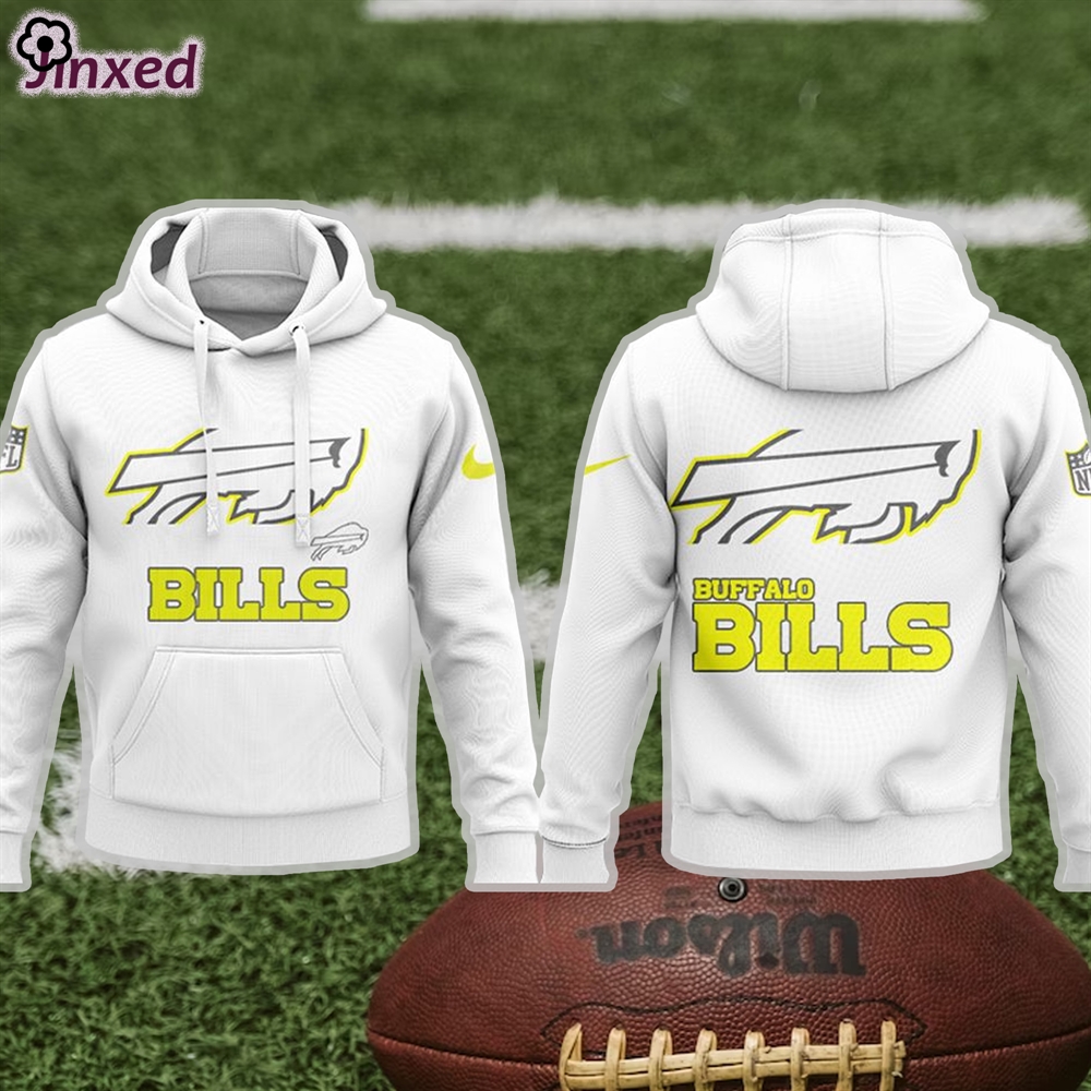 Nfl Buffalo Bills Josh Allen 3d Unisex Hoodie Sweatshirt White 